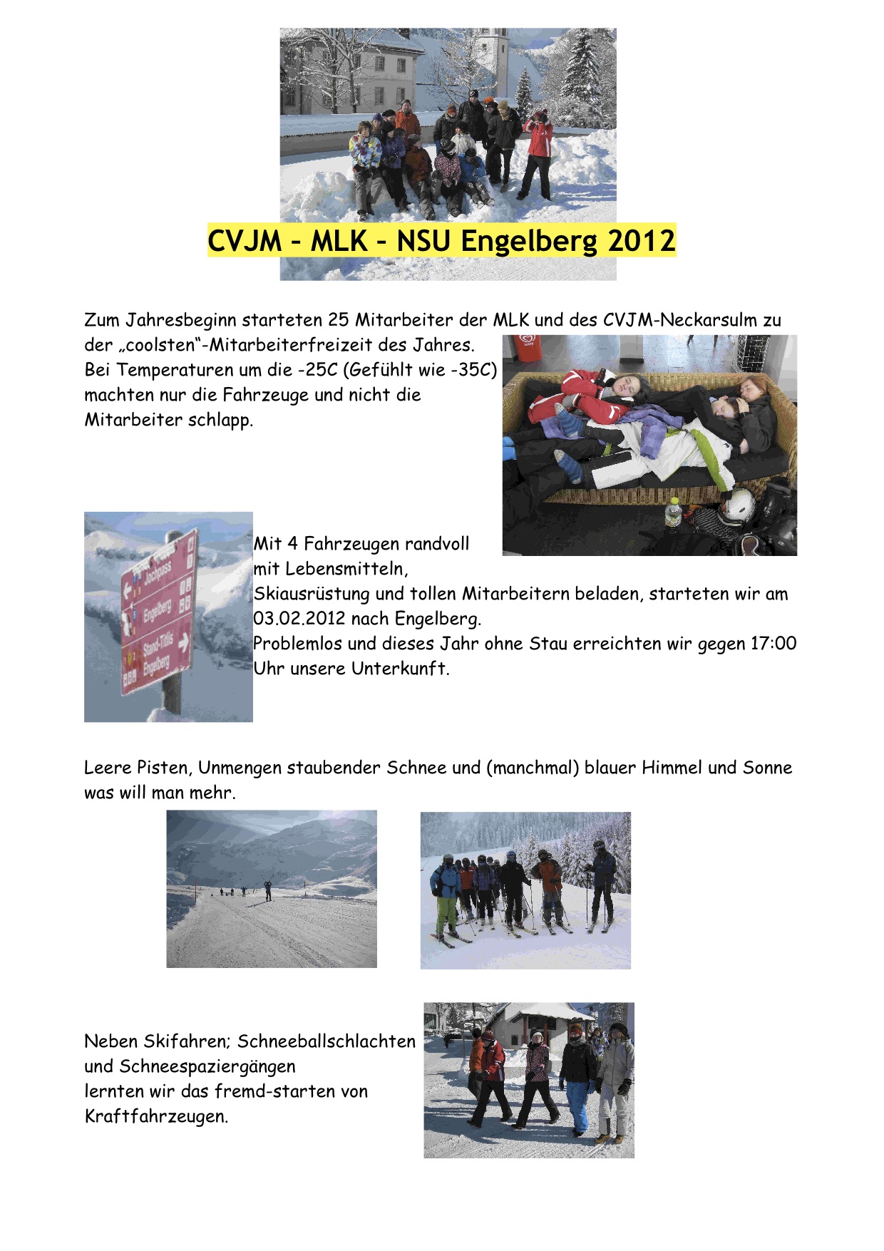 artikel cvjm on snow 2012 1